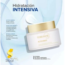 Activskin Gel Hidratante Ácido Hialurónico Terramar / 50 G Todo Tipo De Piel