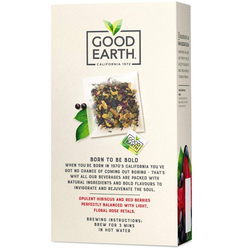 Good Earth Hibiscus, Sweet Berries & Rose Tea - Herbal