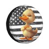 Cute Duck Spare Tire Cover Universal Wheel Tire Cover Funny