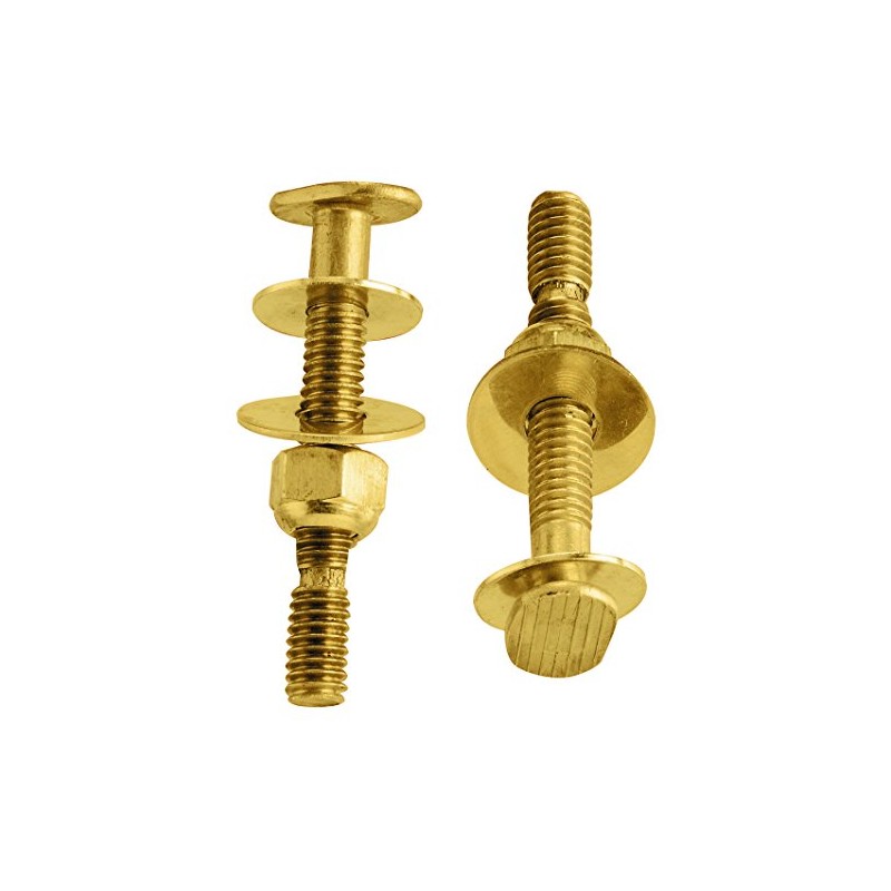 Plumb Pak PP830-56 Snap-Off Toilet Bolt Set, 5/16 X 2-1/4