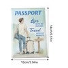 Passport Cover - PU Leather Passport Holder | Waterproof Wallet
