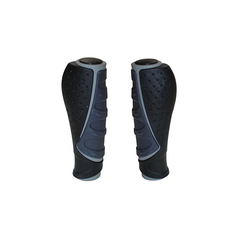 Oxford MTB Ergo Comfort Handlebar Grips - Black/Grey
