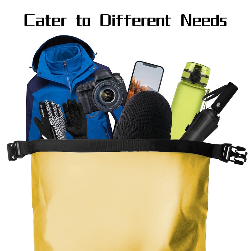 AFISHTOUR Heavy Duty Waterproof Dry Bag Backpack - 35L Roll-Top