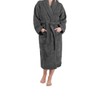Ramesses Bathrobe Mens,Premium Thick Terry Cloth Bathrobe,Towel Bath robe Long–Staple