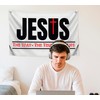 3x5 Ft Jesus The Way Truth Life Polyester Flag with