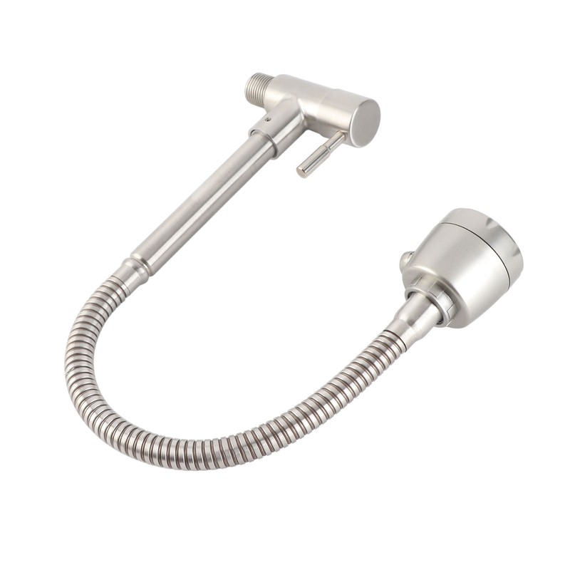 Wall-Mounted Kitchen Faucets 2 Water Modes High Arc Single Handle