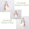 Nautical Rope Toilet Paper Roll Holders Towel Rings Curtain Holdbacks