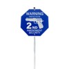 AzReference Protected by 2nd Amendment Security Sign - 10" x