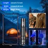 KunHe 10 Pack 365nm UV Flashlight Black Light USB C