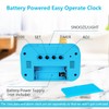 Vicloon Digital Alarm Clock Bedside, LED Display Clocks with Adjustable
