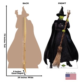 Cardboard People Elphaba Life Size Cardboard Cutout Standup - Wicked (2024 Film)