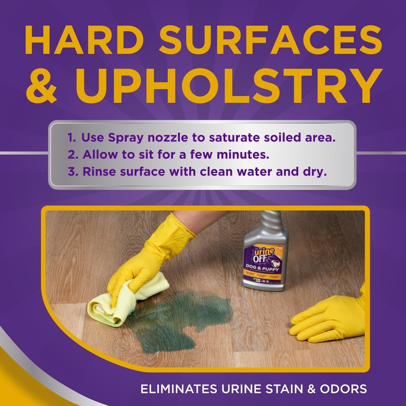 urineOFF Puppy & Dog Pet Stain Remover | Freshly Scented