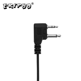 ERIPHA Earpiece VOX for Midland GXT1000VP4 Walkie Talkie 2 Way Radio Ear-Clip Headset with PTT Mic LXT500VP3 GXT1050VP4 GXT1000XB (5 Packs)