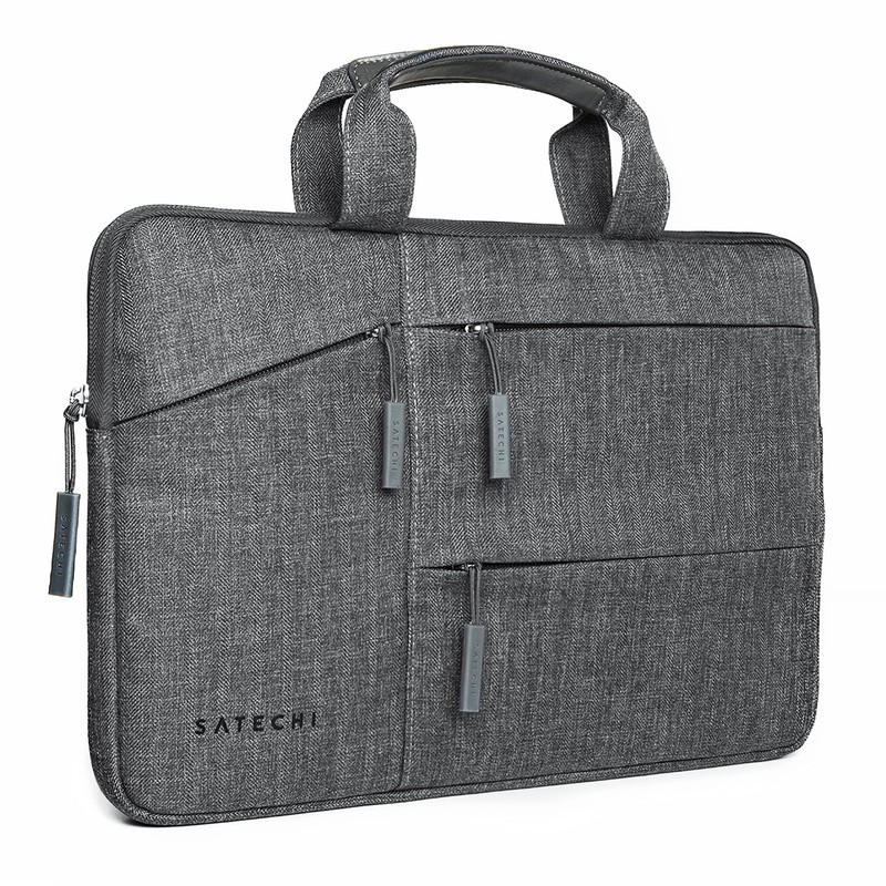 Satechi Water-Resistant Laptop Bag Carrying Case with Pockets - For