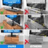 Rfiver Universal Table Top TV Stand Base Replacement for Most