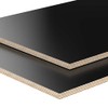 Black Melamine Coated Multiplex Board, Cut to Size, Lengths of