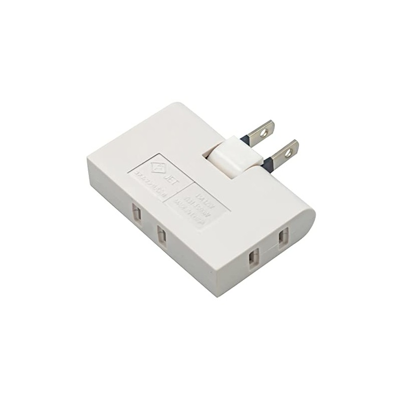 KOZUMUWAN ARR-PS-3O Corner Tap, Power Tap, 3 Outlets, Thin, 2