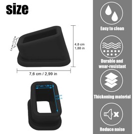 Pack of 2 Car Seat Belt Holder, Car Seat Belt Lock Holder, Buckle Protection for Car Accessories, Seat Belt Holder for Easy Buckling, Black