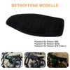 Bench Compatible with Simson S50 S51 S70 Seat Flat Black