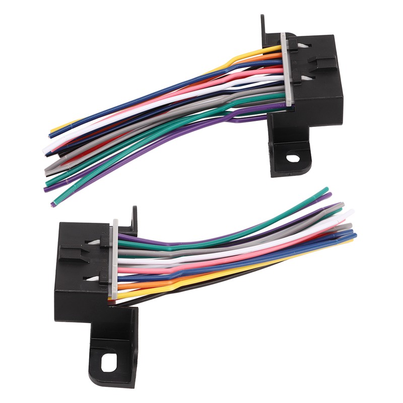 2PCS Diagnostic OBD2 16 PIN Female Connector Harness Car 16