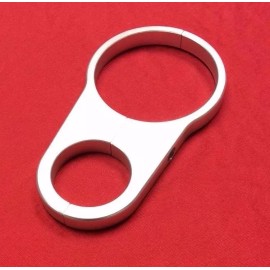 NORTH EAST CLASSIC FORD PARTS BILLET ALUMINUM TACHOMETER MOUNT FOR 2 1/4" STEERING COLUMN! NO MORE HOSE CLAMP!