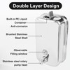 Heavy Duty Soap Dispenser Wall Mount Stainless Steel Soap Dispenser