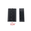 Tulead Acrylic Hinges Black Hinges 2.95"x1.77" Piano Hinges Box Hinges