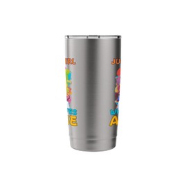 Just A Girl Who Loves Anime, Japanese Anime Manga Stainless Steel Insulated Tumbler