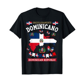 Republica Dominicana For Women & Hispanic Dominicano Flag T-Shirt