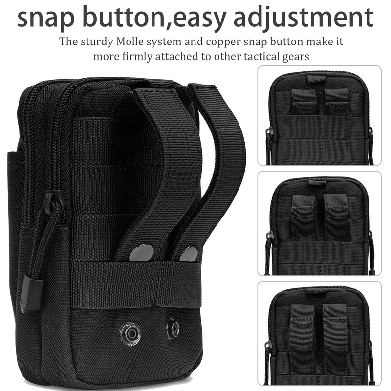 2 Pack Tactical EDC Pouch, Small Utility Pouches molle Phone