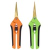 Garden Shears, Harvesting Shears (2 Pieces), Locking Handle Trimming Scissors,