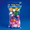 Playbox Fluffy Poms (100 Pieces, Glitter)