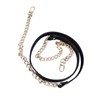 Leather Purse Handle Chain DIY Handcraft Purse Straps Replacement 47.2in