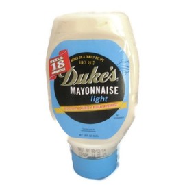 Duke's Light Mayonnaise Squeeze Bottles 18 Fl Oz (Pack of 2)