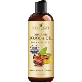Handcraft Blends Usda Aceite de Jojoba Orgánico - 8 FlOz - Puro y Natural - Aceite de Grado Premium para Rostro, Cuerpo y Cabello - Aceite...         
