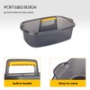 Large Cleaning Supplies Caddy Portable Shower Basket Supply Organizer with