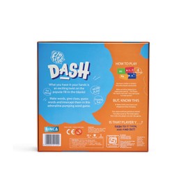 Binca Fletter Dash, A Fun Fill-in-The-Blanks Card Game for All Ages | Fun and Strategic Word Game | Test Vocabulary and Concentration | Suitable for Ages 7, 8, 9, 10 (3-6 Players)