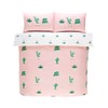 Rapport Home Microfibre Pink Pastel Single Bedding Set - Reversible
