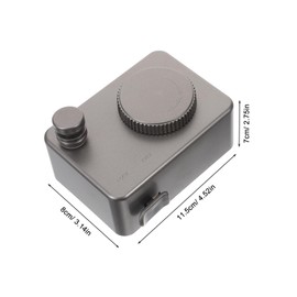 Operitacx Adjustable Retractable Clothesline Heavy Duty Stainless Steel Outdoor Clothes Dryer Elegant Grey Design for Indoor and Outdoor Use Maximum Meters