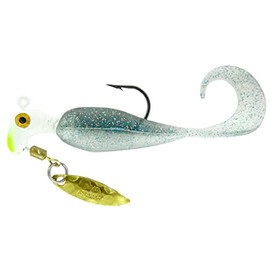 RoadRunner Vibe Runner Underspin Jig Head/Plastic Curl Tail
