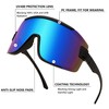 FEISEDY Cycling Glasses Men Women Sport Sunglasses 80s ski Goggles