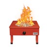 SUBURBAN MFG Suburban 3033A Voyager Fire Pit Portable , white