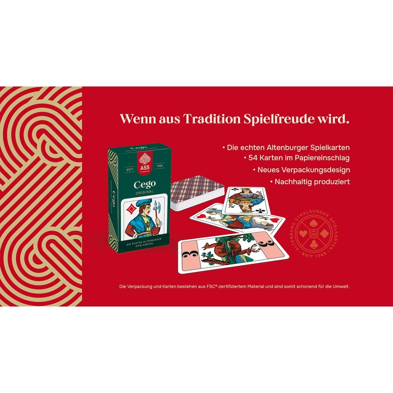 ASS Altenburger FSC Cego Bathroom Tarot in Folding Box, White