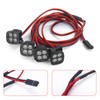 RC Crawler Lights LED Headlight Spotlight for Axial TRX-4 TRX6