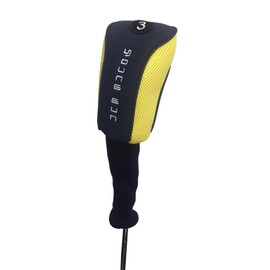 Young Gun Golf kids Junior Club Headcover for 460cc Driver, Fairway Wood, Hybrid Rescue Wood (Junior Fairway Wood)