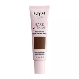 NYX Bare With Me Tinted Skin Veil, Lightweight BB Cream - Deep Espresso