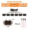 Grill Lights for Jeep Wrangler JL JLU Front Bumper Grille
