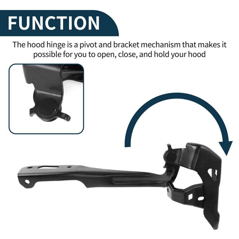 TUCKBOLD Honda Civic 2016-2021 Front Driver Passenger Front Hood Bracket