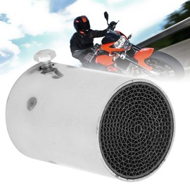 Motorcycle Exhaust Silencer, Fydun 51 mm Universal Exhaust Pipe DB Killer Motorcycle Exhaust End Silencer Insert Noise Eliminator, Default, # 3