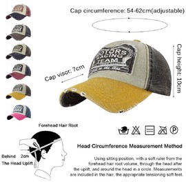 Tuopuda Baseball Cap Retro Vintage Baseball Cap Motors Racing Motorcycle Snap Back Baseball Cap Outdoor Unisex -